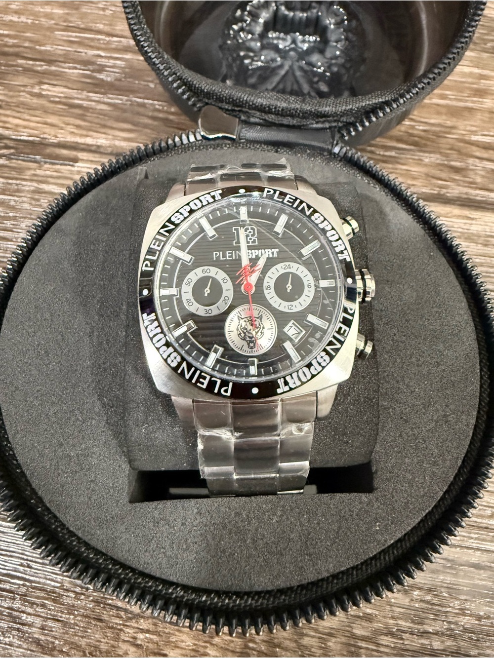 NEW PLEIN SPORT Wildcat‎ Sport Bracelet Watch, 40mm STAINLESS STEEL